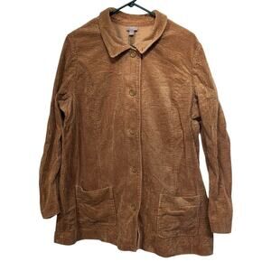 J. Jill Brown Corduroy Jacket